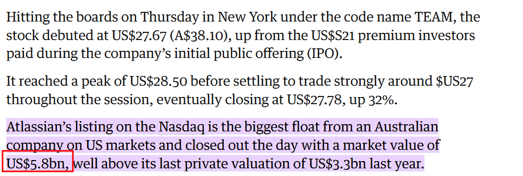 The Market Value